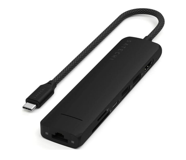 Satechi 7-in-1 USB-C Slim Multiport Adapter with Ethernet - 1348972 - zdjęcie